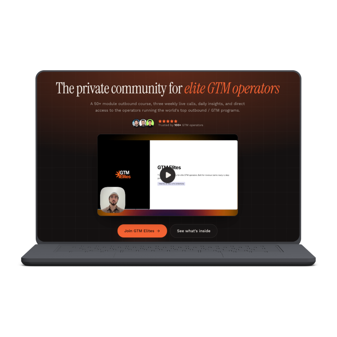 Master Go-To-Market Strategy in 30 Days - GTM Elites  (New June 2026 Call recordings +Claude Code module added)